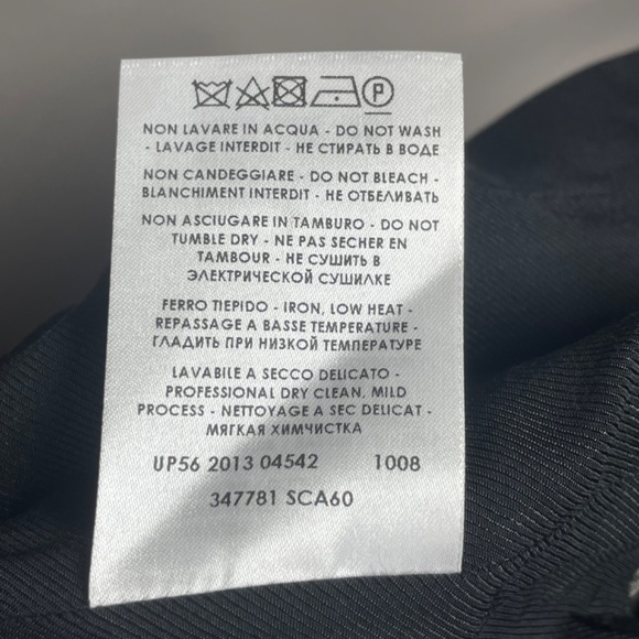 NEW Stella McCartney Corset Shirt Womens Small black gray floral designer top - Picture 6 of 10